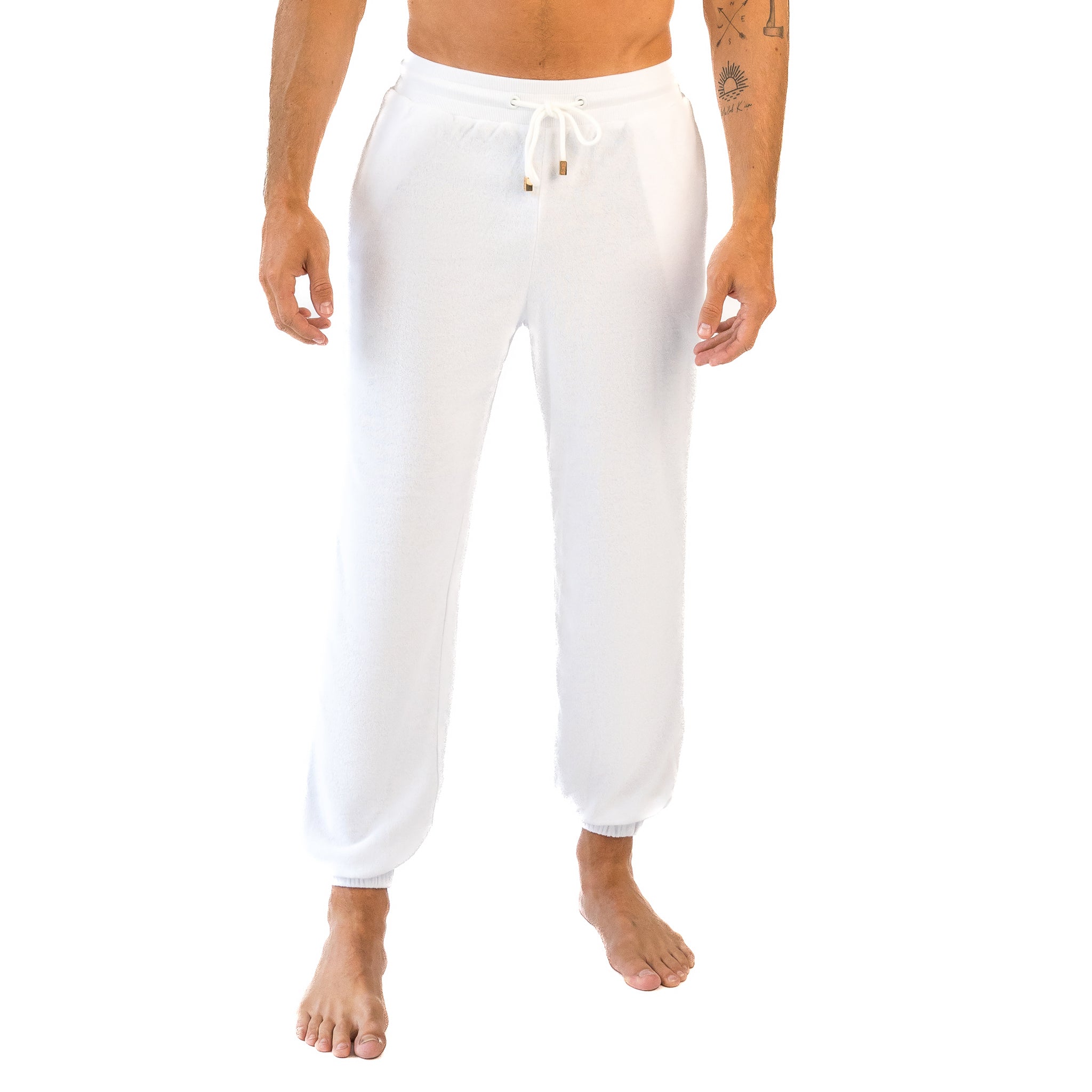 Terry Pants / White