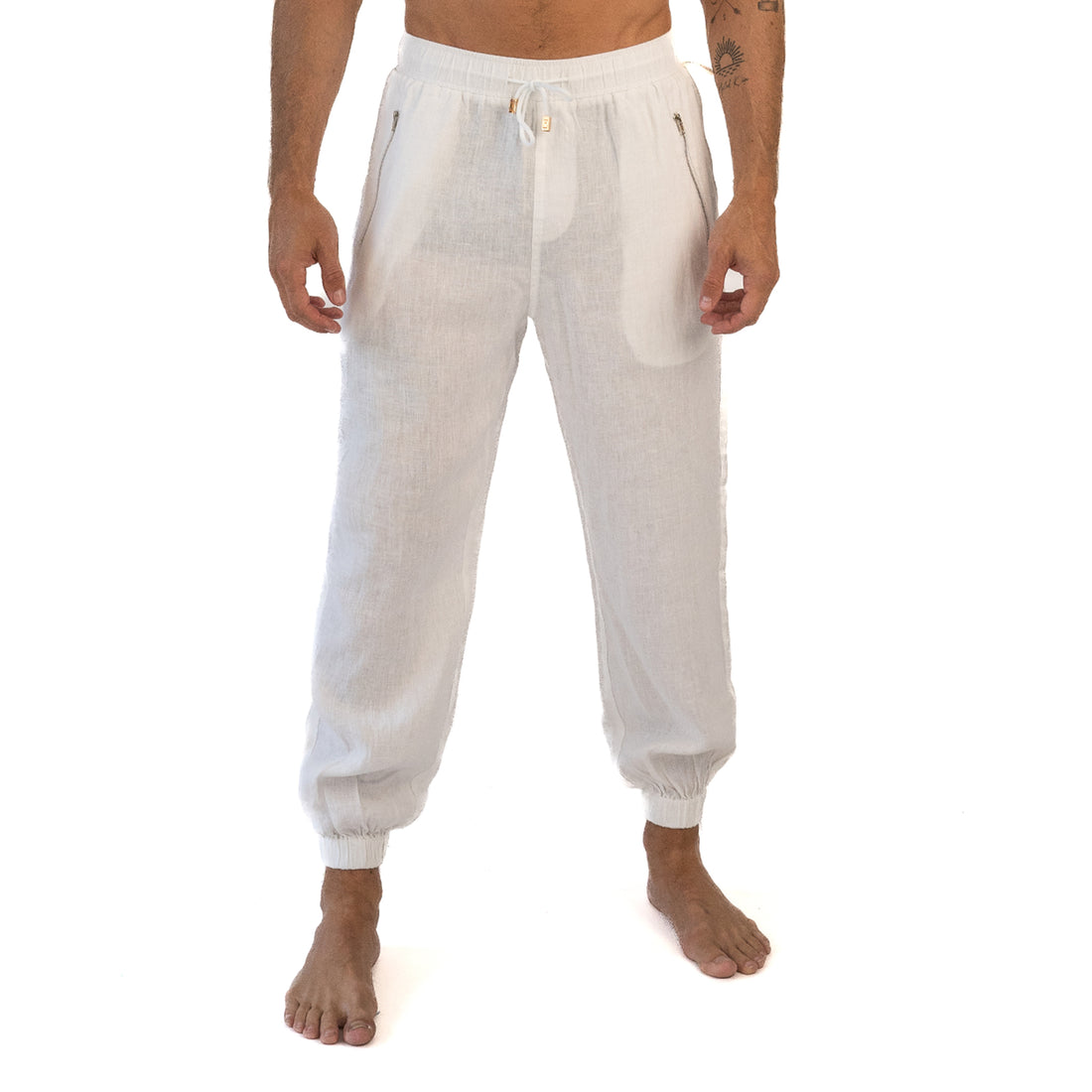 Linen Pants / White