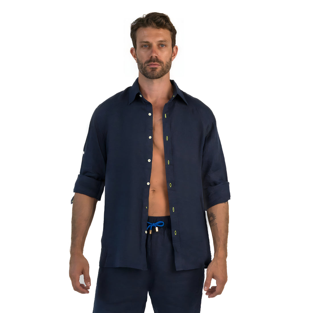Linen Shirt / Navy
