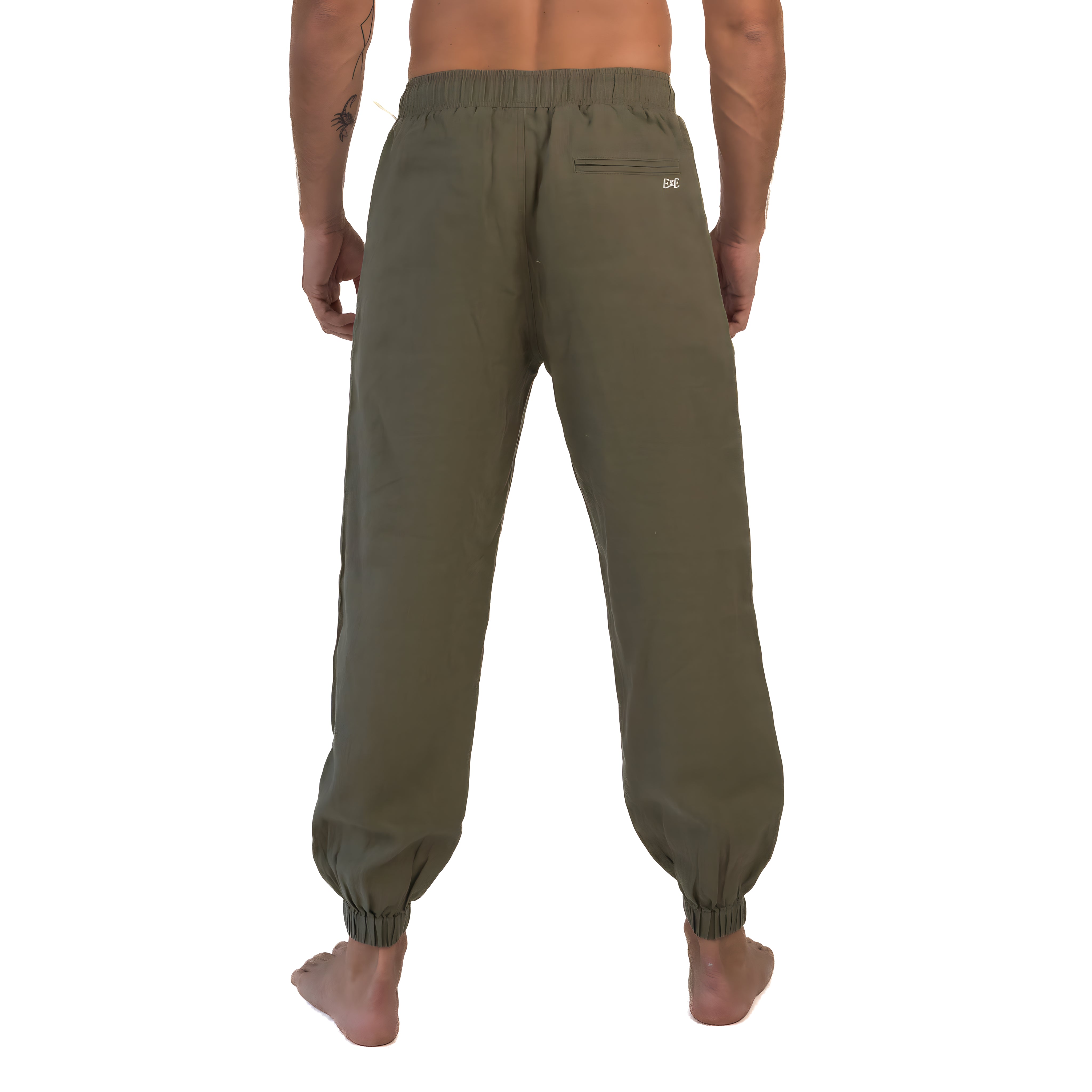 【SATIIIZ】Sanon Track Linen Pants Linen Pants — Beatrice San Francisco