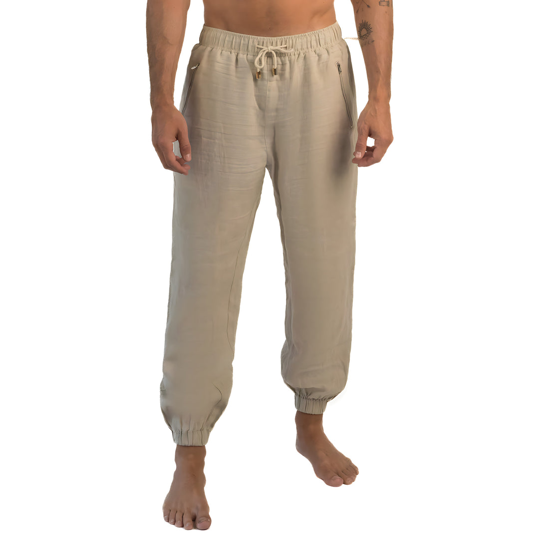 Linen Pants / Beige